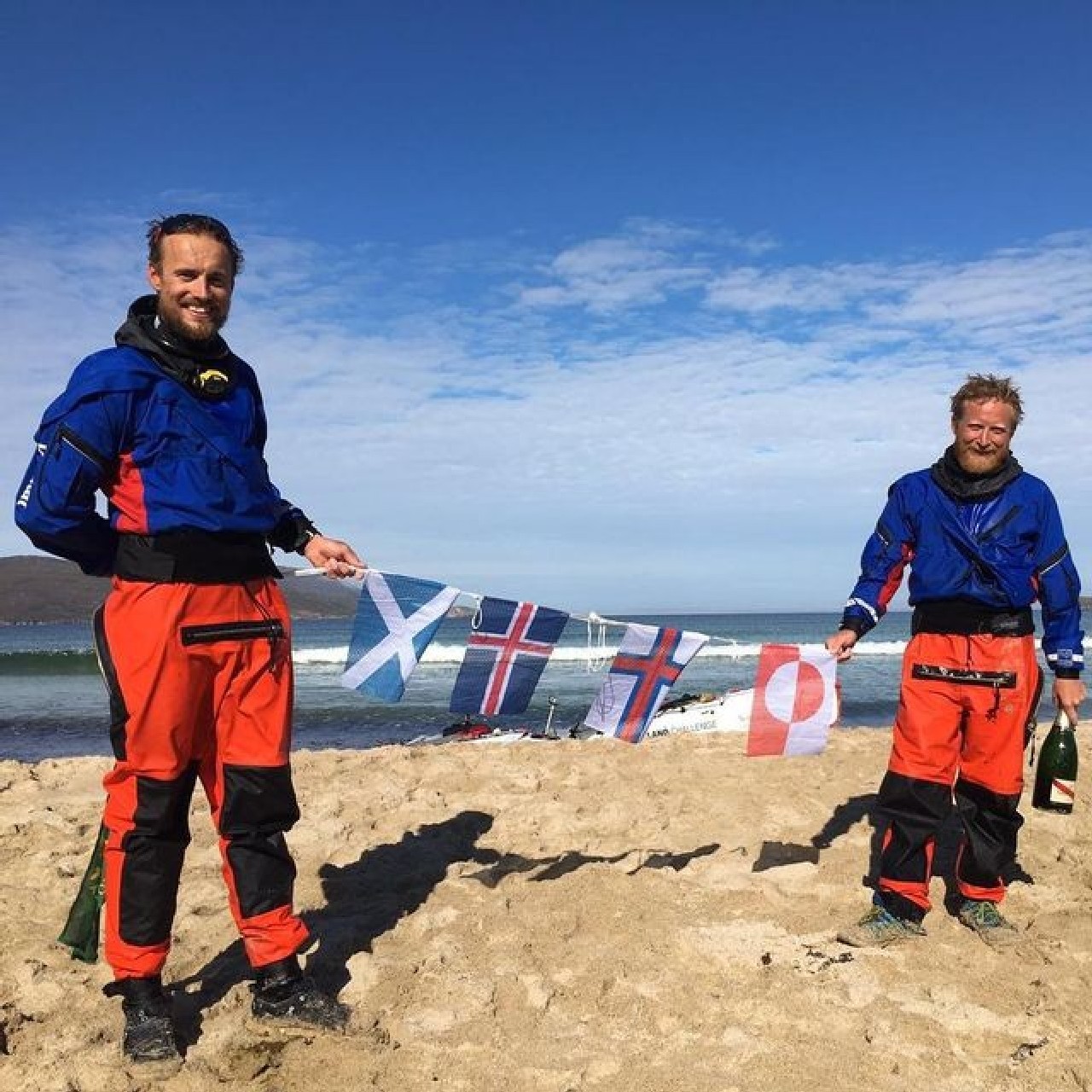 Headline image for page about World’s first documented crossing by kayak from Greenland to Scotland has been completed