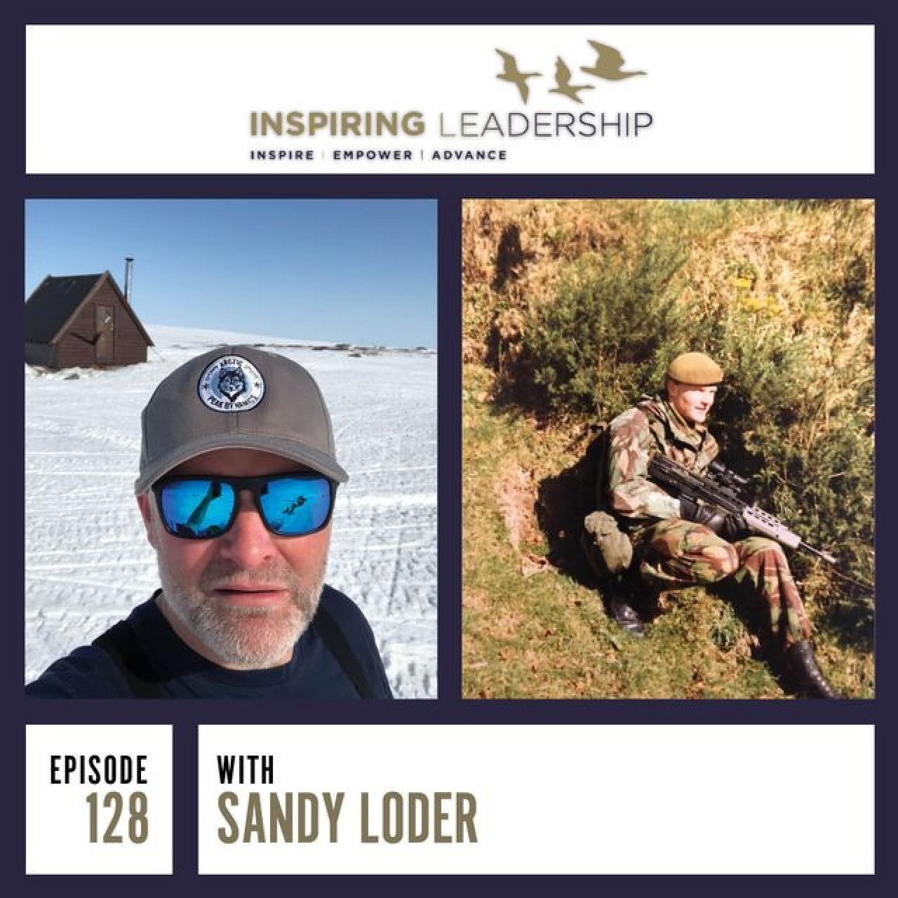 Headline image for page about A podcast interview of Sandy Loder on Inspiring Leadership